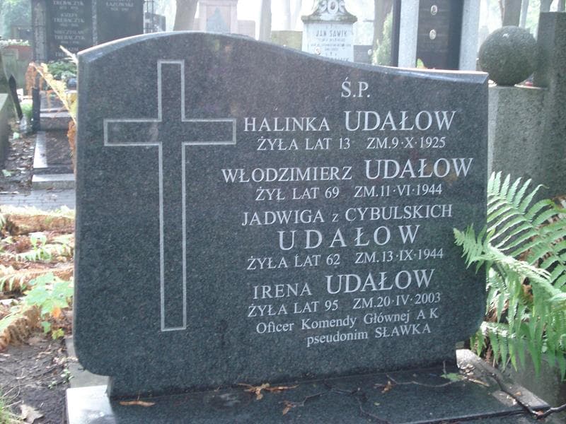 Zdjęcie grobu Jadwiga Udałow (2)