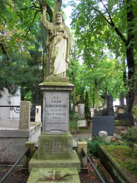Zdjęcie grobu Pelagja Kumelska (2)