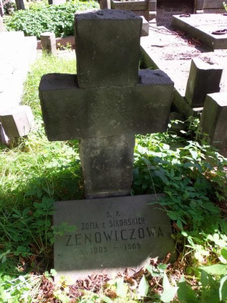 Zdjęcie grobu Zofia Zenowiczowa (2)