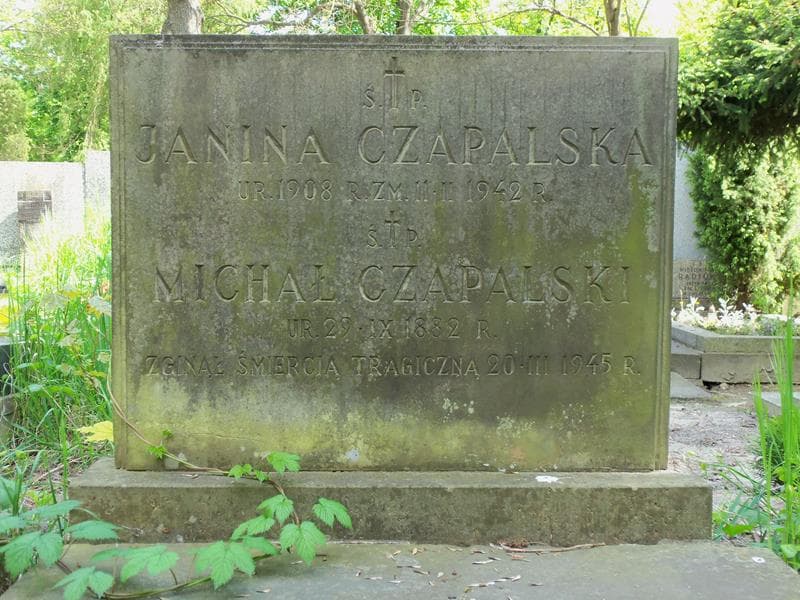Zdjęcie grobu Janina Czapalska (2)
