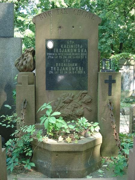 Zdjęcie grobu Kazimiera Trojanowska (2)