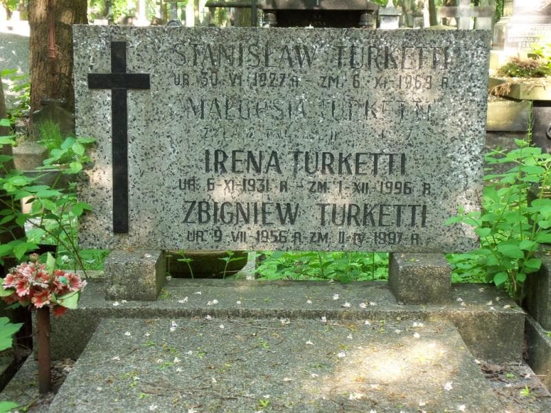 Zdjęcie grobu Zbigniew Turketti (2)