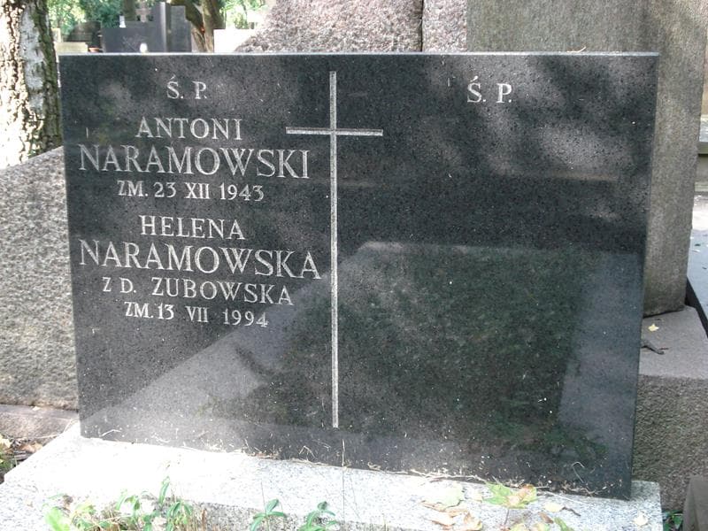 Zdjęcie grobu Antoni Naramowski (2)