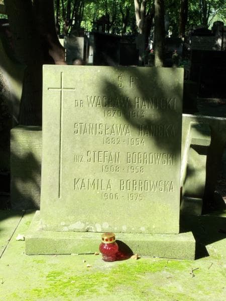 Zdjęcie grobu Stanisława Hanicka (2)
