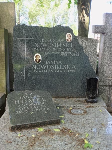 Zdjęcie grobu Janina Homel (2)