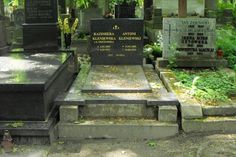 Zdjęcie grobu Antoni Kleniewski (1)