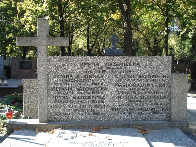 Zdjęcie grobu Janina Albińska (2)