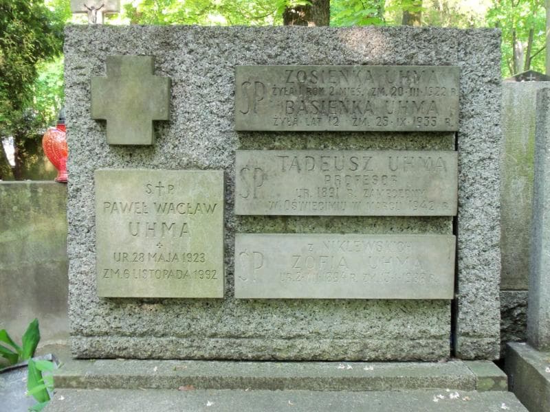 Zdjęcie grobu Zosieńka Uhma (2)