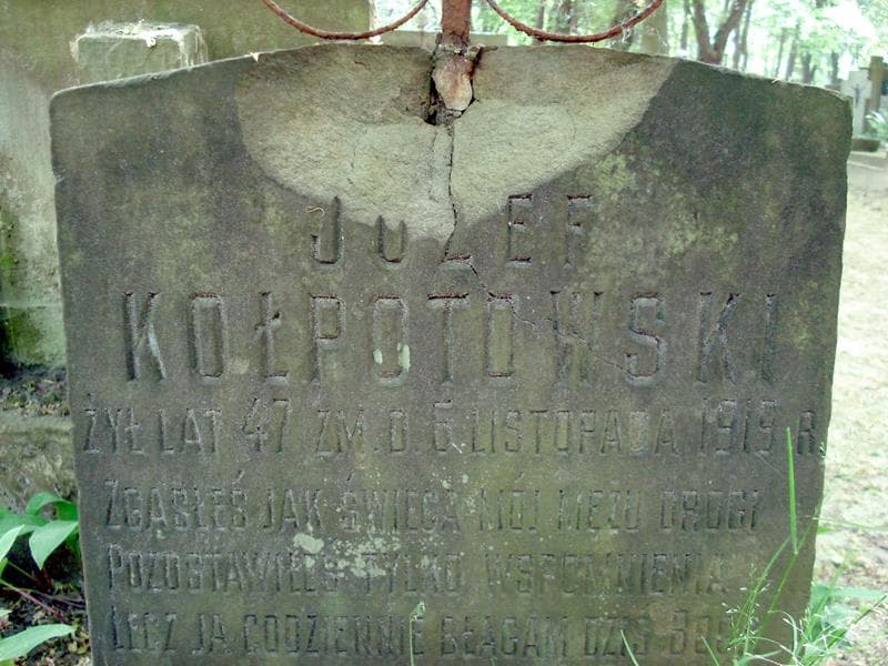Zdjęcie grobu Józef Kołpotowski (2)