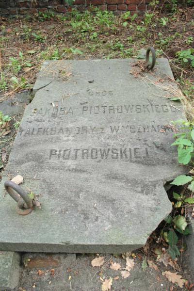 Zdjęcie grobu Aleksandra Piotrowska (1)