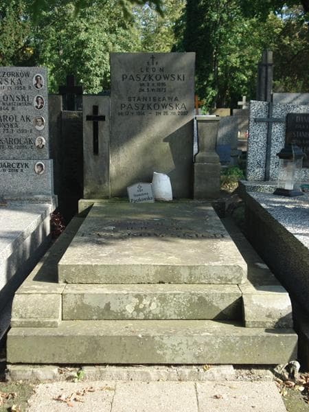 Zdjęcie grobu: Leon Paszkowski