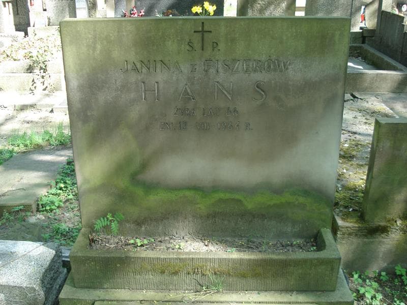 Zdjęcie grobu Janina Hans (1)