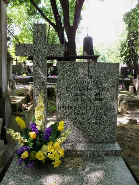 Zdjęcie grobu Kazimierz Ciechalski (2)