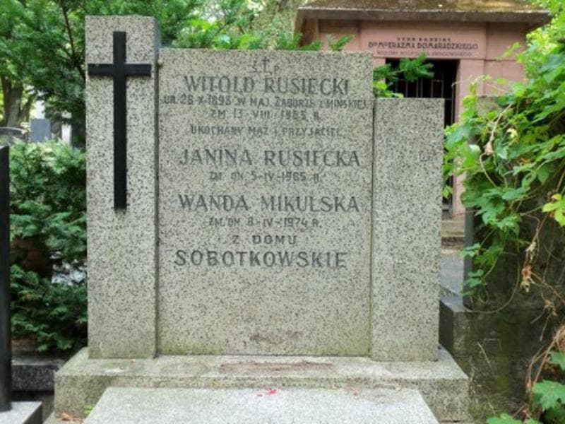 Zdjęcie grobu Janina Rusiecka (2)