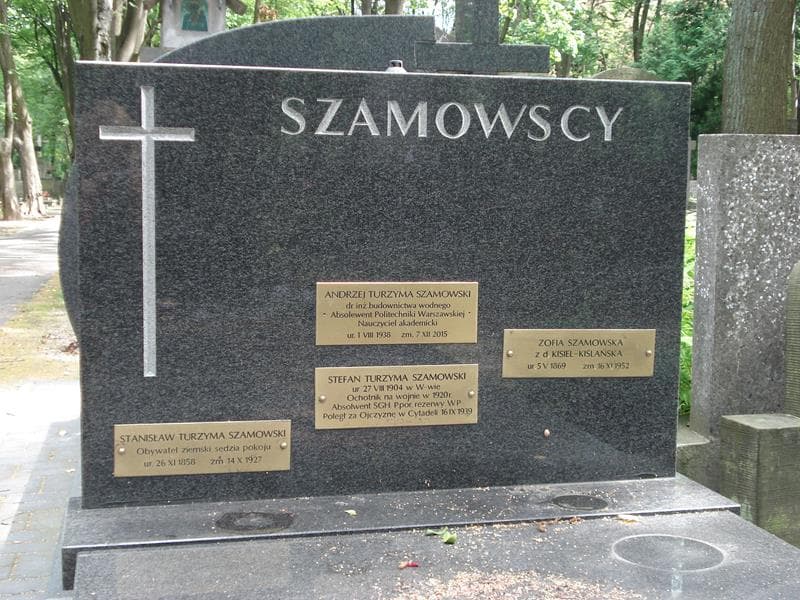Zdjęcie grobu Andrzej Turzyma Szamowski (2)