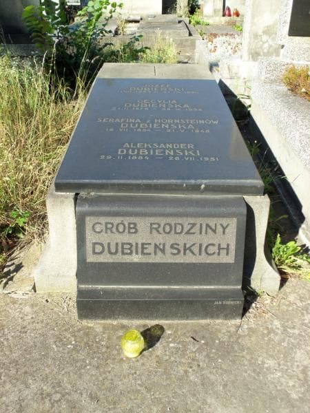 Zdjęcie grobu: Aleksander Dubieński