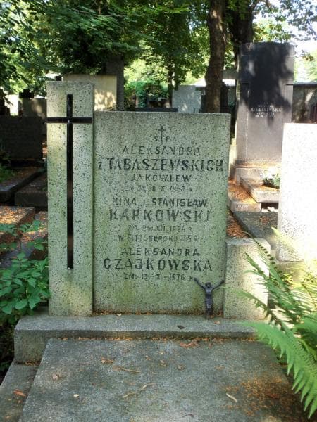 Zdjęcie grobu Aleksandra Czajkowska (2)