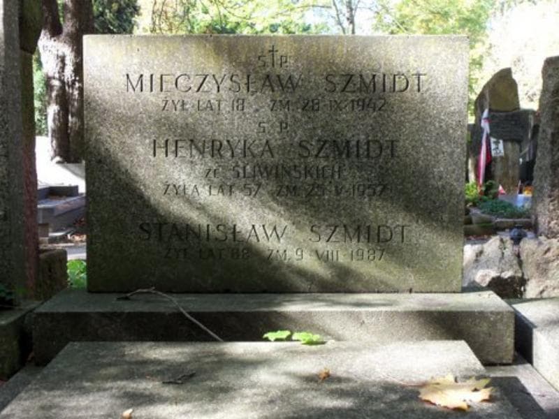 Zdjęcie grobu Stanisław Szmidt (2)