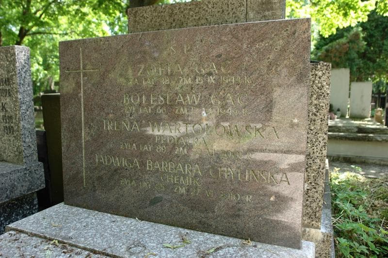 Zdjęcie grobu Jadwiga Barbara Chylińska (2)