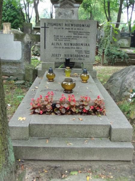 Zdjęcie grobu: Zygmunt Niewiadomski