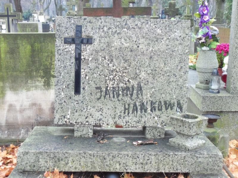 Zdjęcie grobu Janina Hankowa (2)
