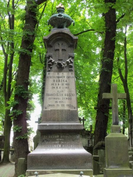 Zdjęcie grobu Emilja Rudzka (2)