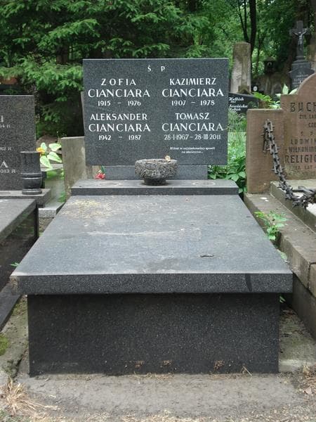 Zdjęcie grobu: Tomasz Cianciara