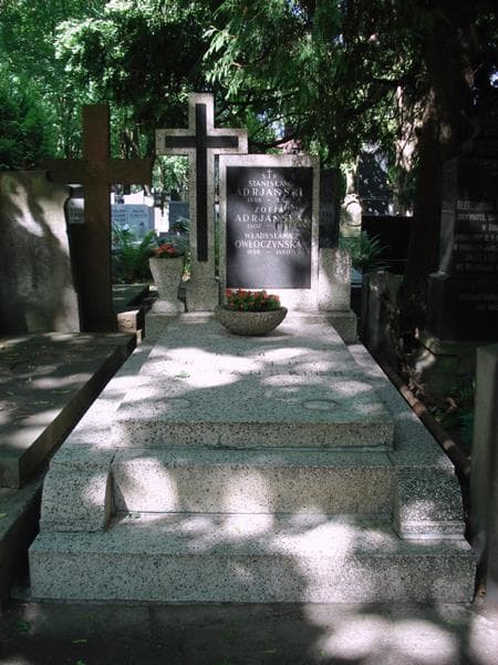 Zdjęcie grobu Zofia Adrjańska (1)