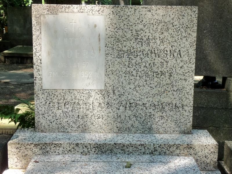 Zdjęcie grobu Antoni Anders (2)