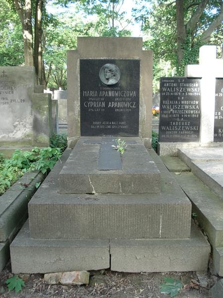 Zdjęcie grobu: Cyprian Apanowicz