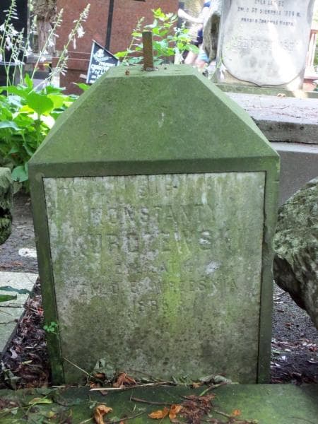 Zdjęcie grobu Konstanty Kurczewski (2)