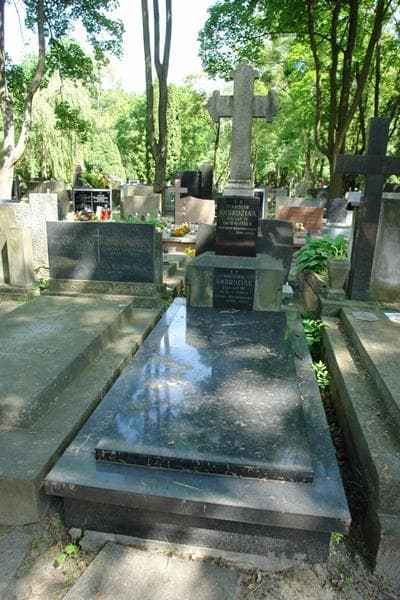 Zdjęcie grobu Wacława Ambroziak (1)