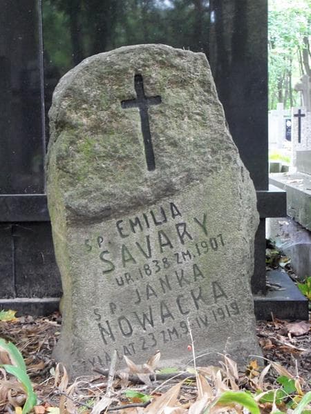 Zdjęcie grobu Janka Nowacka (2)