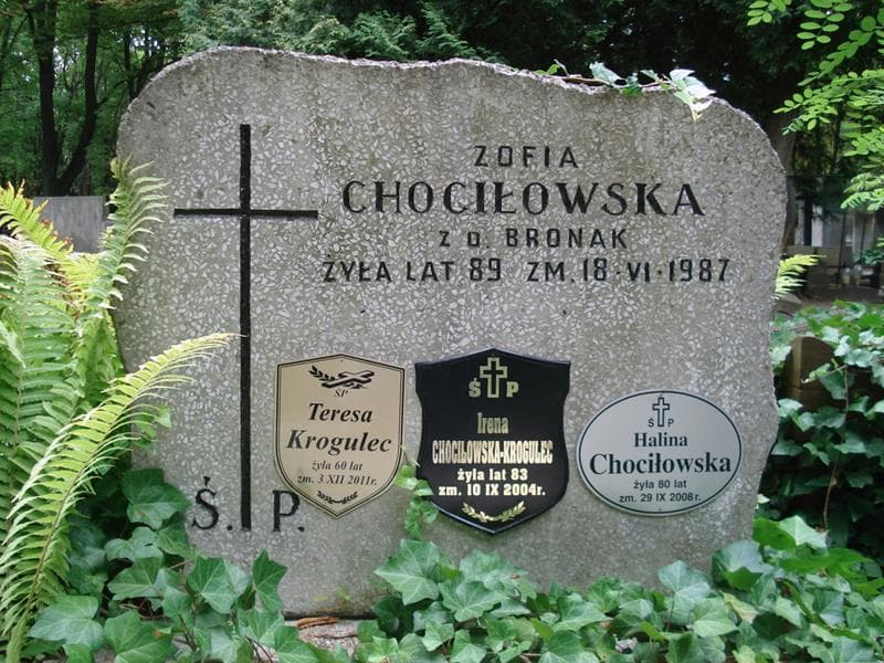 Zdjęcie grobu Halina Chociłowska (2)