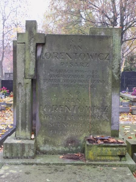 Zdjęcie grobu Jan Lorentowicz (2)