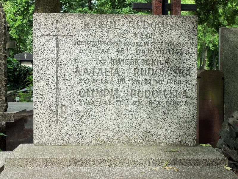 Zdjęcie grobu Karol Rudowski (2)