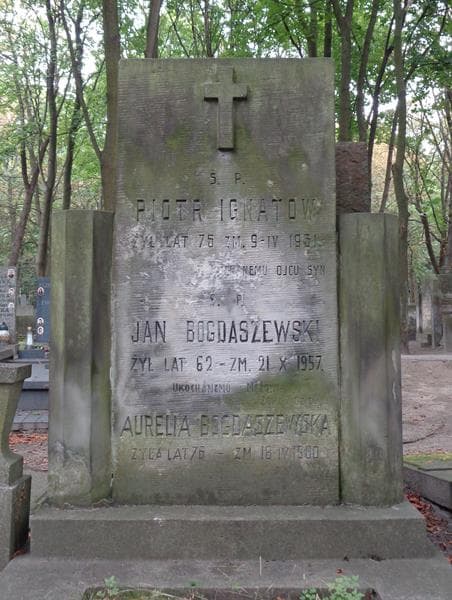 Zdjęcie grobu Jan Bogdaszewski (2)