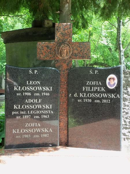 Zdjęcie grobu Adolf Kłossowski (2)