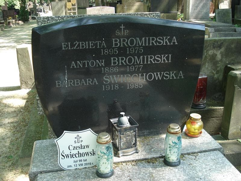 Zdjęcie grobu Elżbieta Bromirska (1)