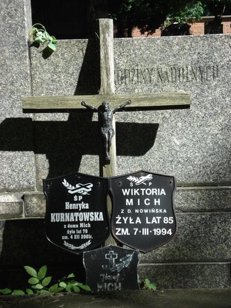 Zdjęcie grobu Henryka Kurnatowska (2)