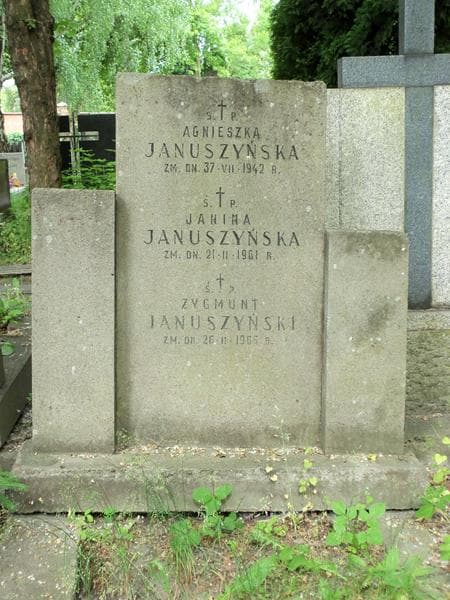 Zdjęcie grobu Zygmunt Januszyński (2)