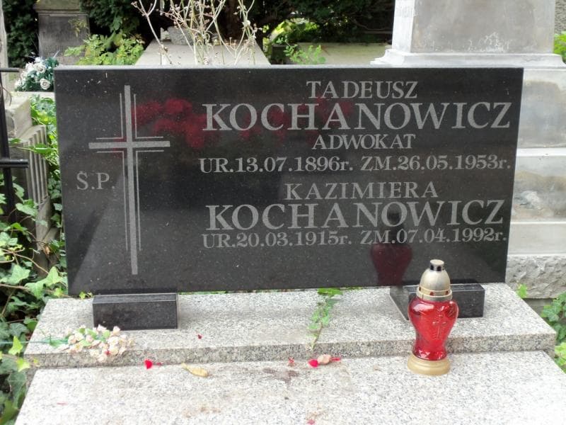 Zdjęcie grobu Kazimiera Kochanowicz (2)