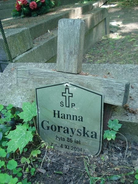Zdjęcie grobu Anonim / Hanna Gorayska (1)