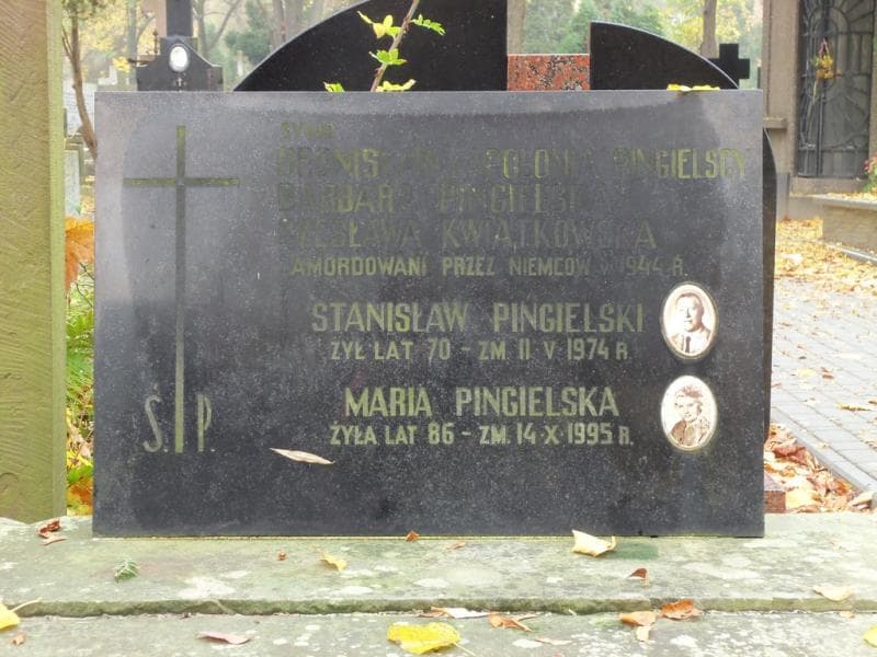 Zdjęcie grobu Barbara Pingielska (2)