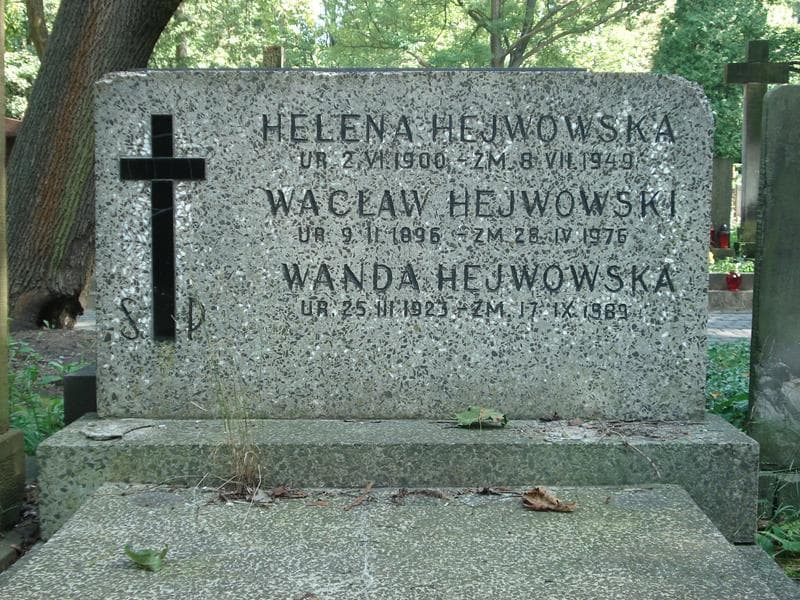 Zdjęcie grobu Helena Hejwowska (2)