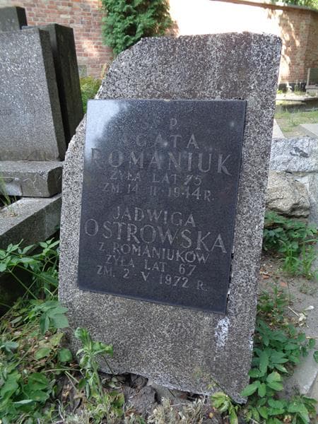 Zdjęcie grobu Jadwiga Ostrowska (2)
