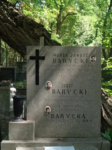 Zdjęcie grobu Jerzy Barycki (2)