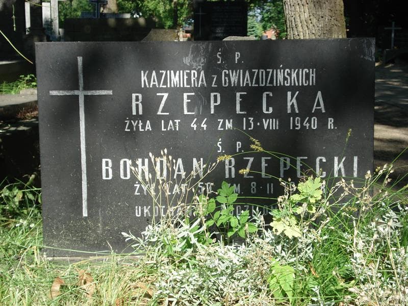 Zdjęcie grobu Kazimiera Rzepecka (2)