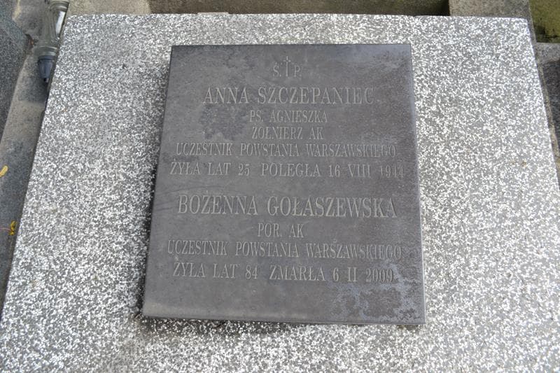 Zdjęcie grobu Bożena Gołaszewska (1)