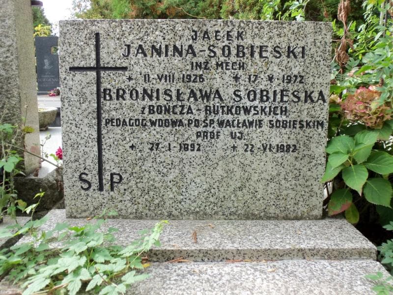 Zdjęcie grobu Jacek Janina - Sobieski (2)